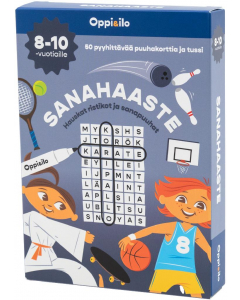 Sanahaaste-puuhakortit 8-10 v