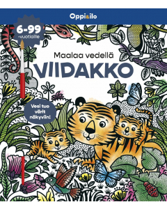 Maalaa vedellä VIIDAKKO -puuhakirja 6-99 v