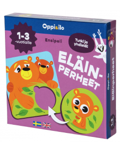 Eläinperheet -ensipeli 1-3 v