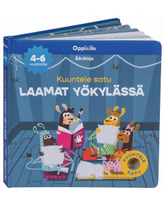 Kuuntele satu LAAMAT YÖKYLÄSSÄ -äänikirja 4-6 v