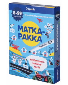 Matkapakka -puuhakortit 8-99 v