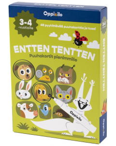 Entten tentten -puuhakortit 3-4 v