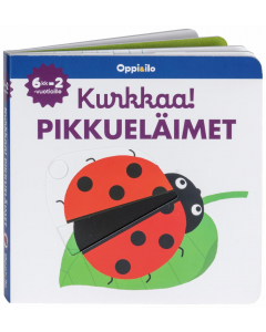 Kurkkaa! PIKKUELÄIMET -pahvikirja 0-2 v