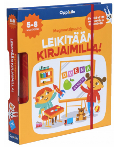 Magneettipuuha Leikitään kirjaimilla 5-8 v