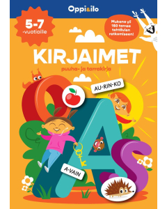 KIRJAIMET puuha- ja tarrakirja 5-7 v