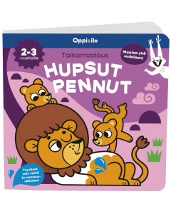 Taikamaalaus Hupsut Pennut -puuhakirja 2-3 v