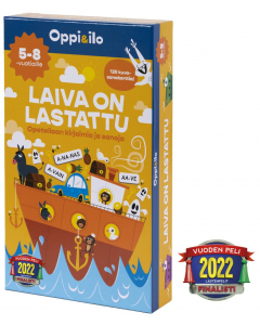 Laiva on lastattu -lautapeli 5-8 v