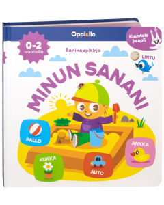 Minun sanani -ääninappikirja 0-2 v