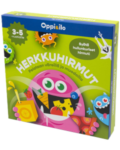 Herkkuhirmut -lautapeli 3-5 v