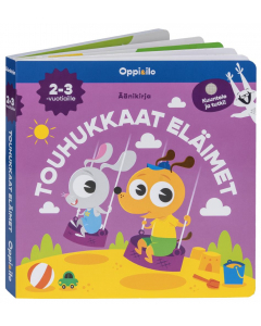 Touhukkaat eläimet -äänikirja 2-3 v