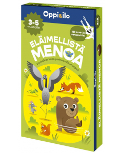 ELÄIMELLISTÄ MENOA -lautapeli 3-5 v