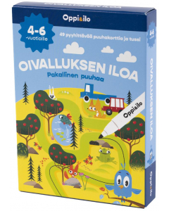 Oivalluksen iloa -puuhakortit 4-6 v
