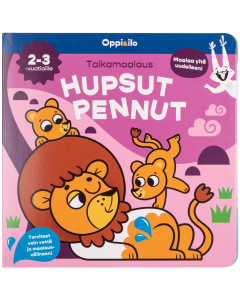 Taikamaalaus Hupsut Pennut -puuhakirja 2-3 v