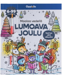 Maalaa vedellä LUMOAVA JOULU -puuhakirja 6-99 v
