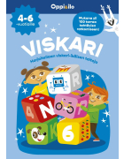 Viskari puuha- ja tarrakirja 4-6 v