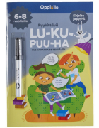 Pyyhittävä LU-KU-PUU-HA -puuhakirja 6-8 v