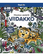 Maalaa vedellä VIIDAKKO -puuhakirja 6-99 v