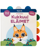 Kukkuu! Eläimet -huopaluukkukirja 0-2 v