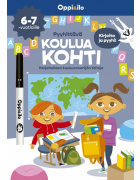 Pyyhittävä Koulua kohti -puuhakirja 6-7 v