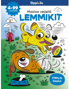 Maalaa vedellä LEMMIKIT -puuhakirja 4-99 v