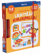 Magneettipuuha Leikitään kirjaimilla 5-8 v