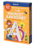 Mainiot aakkoset -puuhakortit 5-7 v