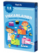 Viskarilainen -puuhakortit 4-6 v