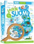 Lasten Suomi -palapeli ja kirja 6-99 v