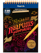Värikkäät Raaputuspiirrokset -puuhakirja 7-99 v