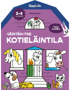 Väritän itse KOTIELÄINTILA 2-4 v