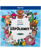 Väritä ja rentoudu SÖPÖLIINIT