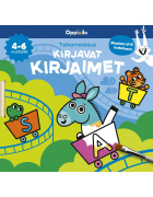 Taikamaalaus KIRJAVAT KIRJAIMET -puuhakirja 4-6 v