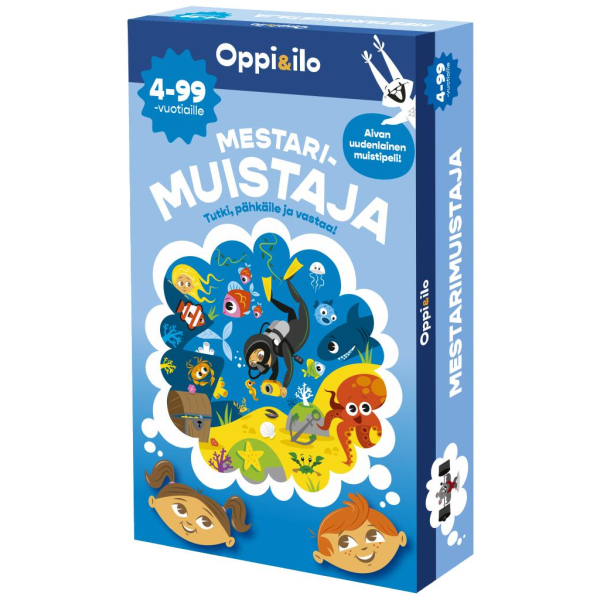 Mestarimuistaja-lautapeli 4-99 v