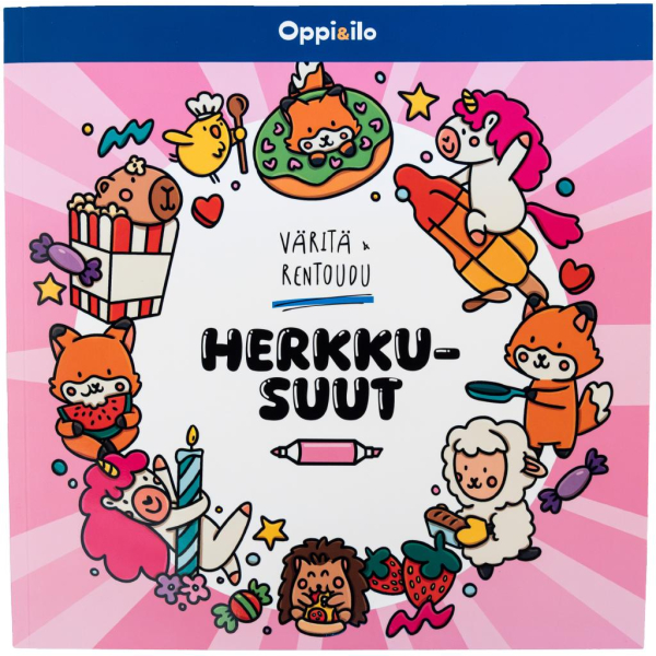 Väritä ja rentoudu HERKKUSUUT