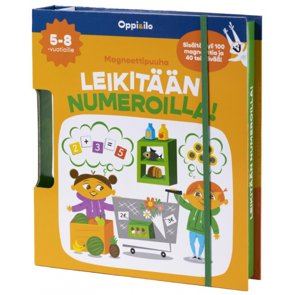 Magneettipuuha Leikitään numeroilla 5-8 v