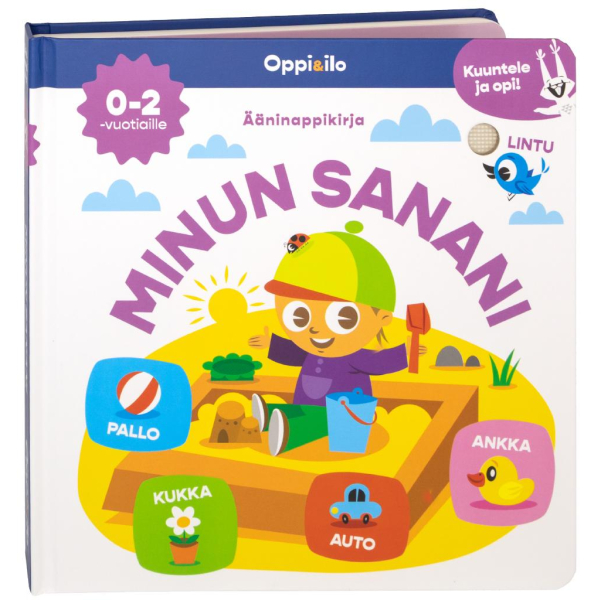 Minun sanani -ääninappikirja 0-2 v
