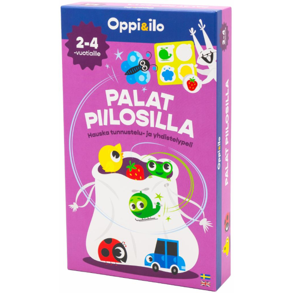 Palat piilosilla -peli 2-4 v