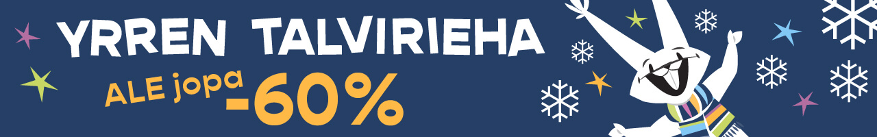 Talvirieha alennukset verkkokaupassa.
